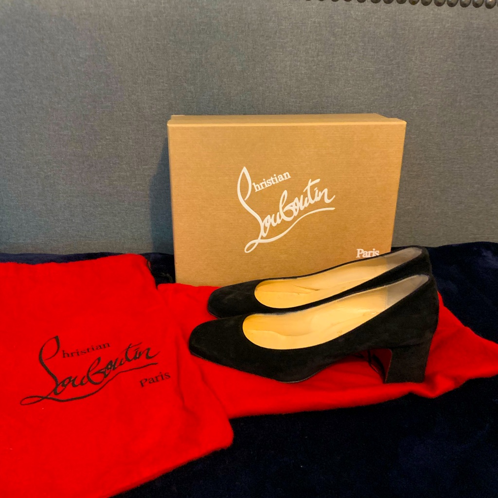 Christian Louboutin Donna Suede Shoes Size 8